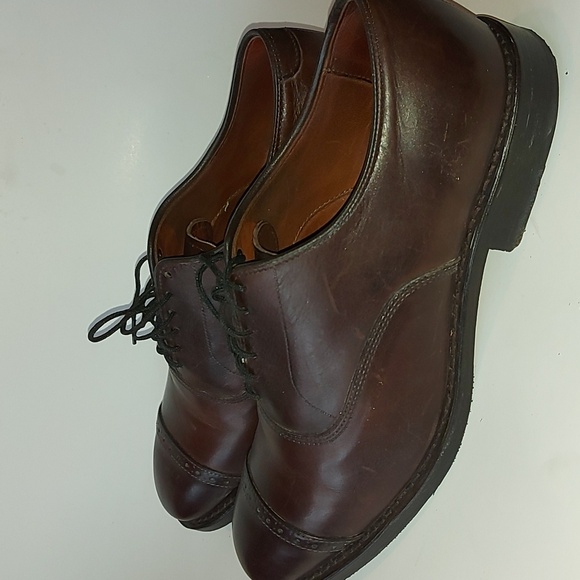 Brooks brothers shoes, brown leather, size 9.5 E. Excellent used condition. - Picture 4 of 4